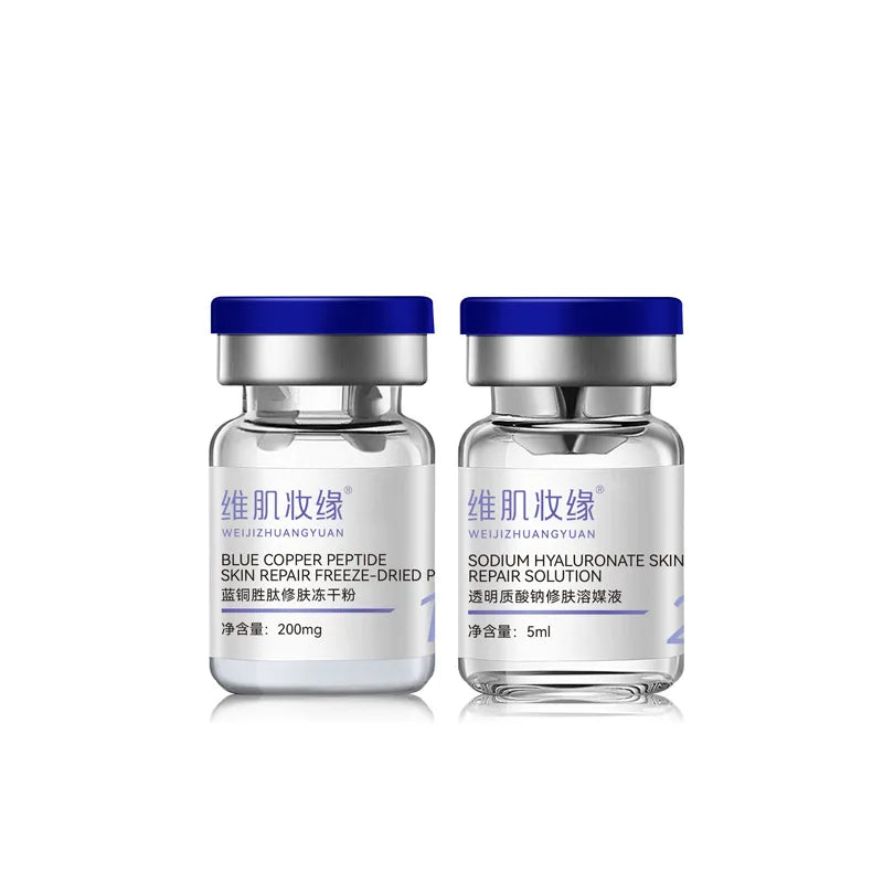 Blue Copper Peptide GHK-CU — Anti-aging Lyophilized Powder Serum