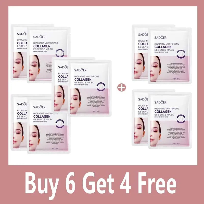 Collagen Anti-Wrinkle Facial Mask — Firming, Brightening & Hydrating