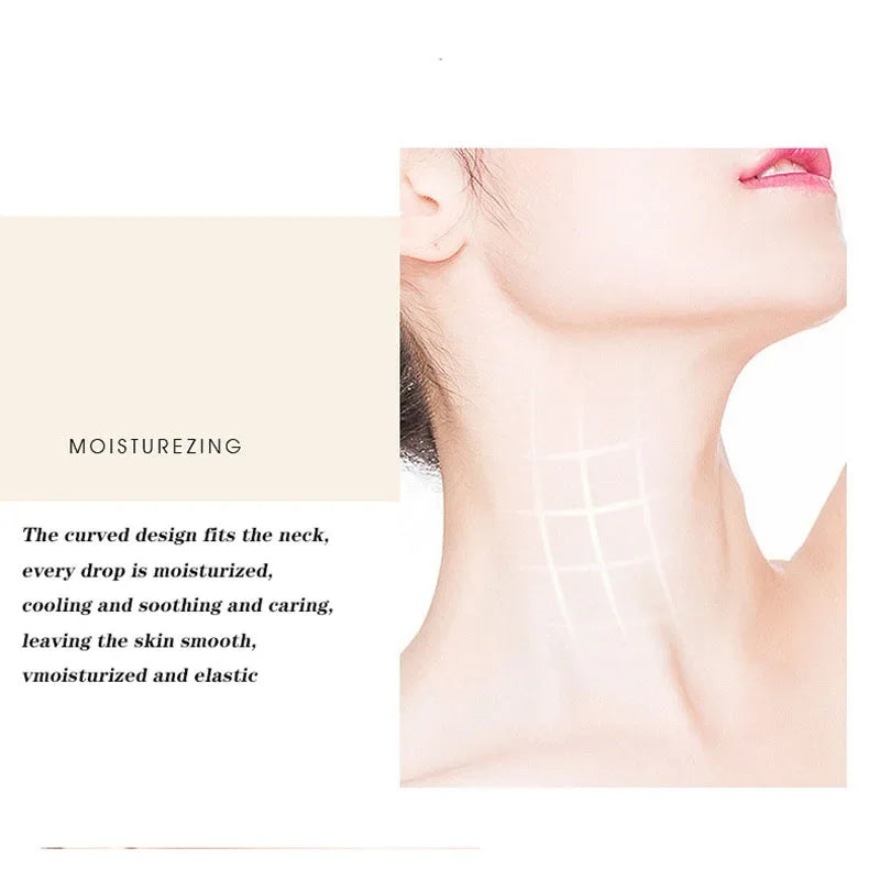 Gold Neck Masks — Anti-Wrinkle & Hydrating Treatment (10 Pieces)
