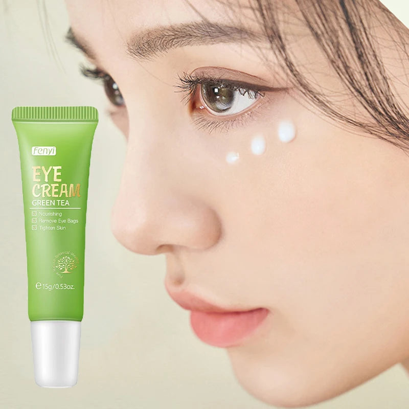 Sakura & Green Tea Skincare Set — Serum, Facial Cream & Eye Cream