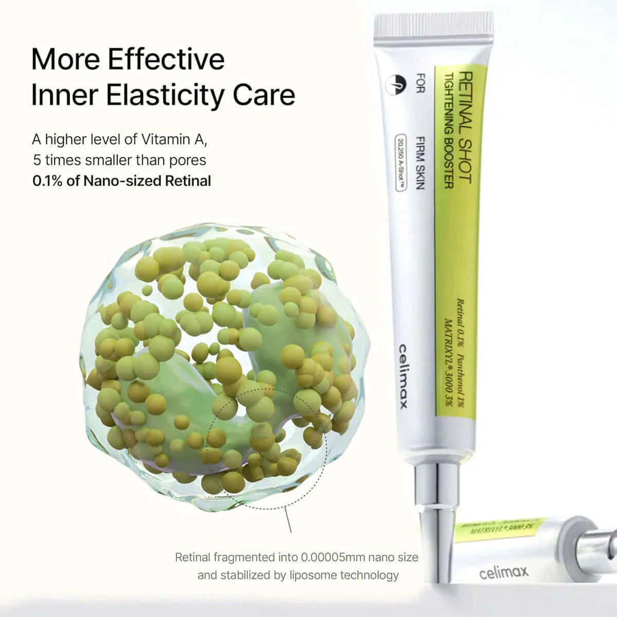 Booster Firmador Celimax Vita-A Retinal — Poros Reduzidos e Pele Firme
