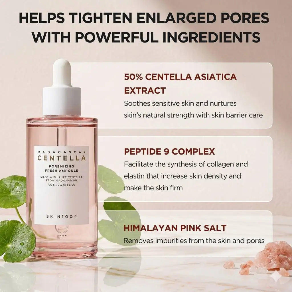 SKIN1004 Madagascar Centella Skincare Kit — Toner, Ampoule, Gel Cream, and Cleansing
