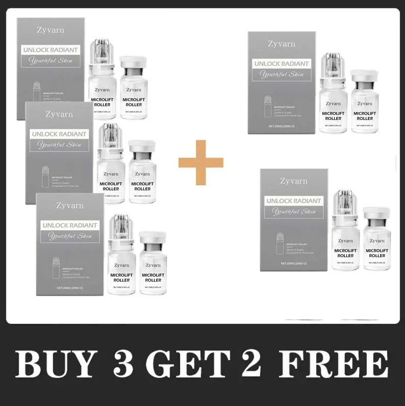 Facial Serum with 0.25mm Microneedles — Deep Hydration and Barrier Repair