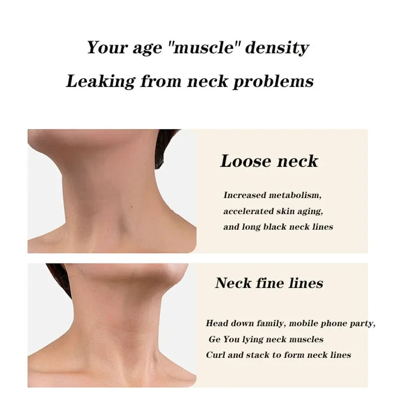 Gold Neck Masks — Anti-Wrinkle & Hydrating Treatment (10 Pieces)