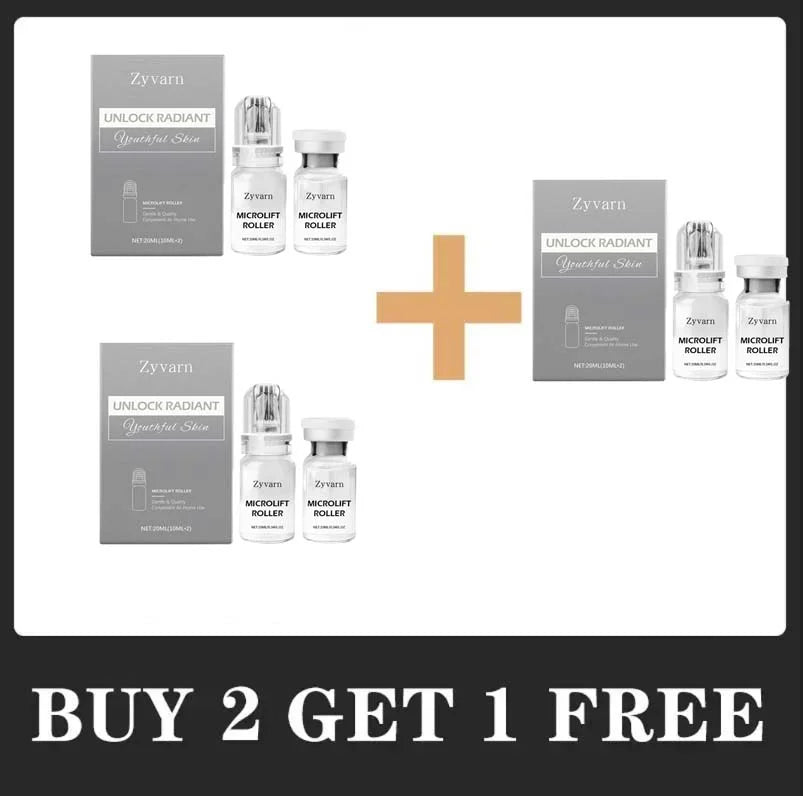 Facial Serum with 0.25mm Microneedles — Deep Hydration and Barrier Repair