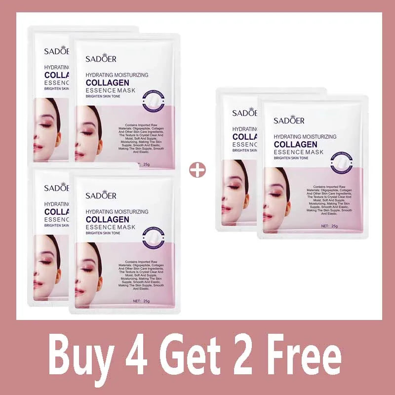 Collagen Anti-Wrinkle Facial Mask — Firming, Brightening & Hydrating