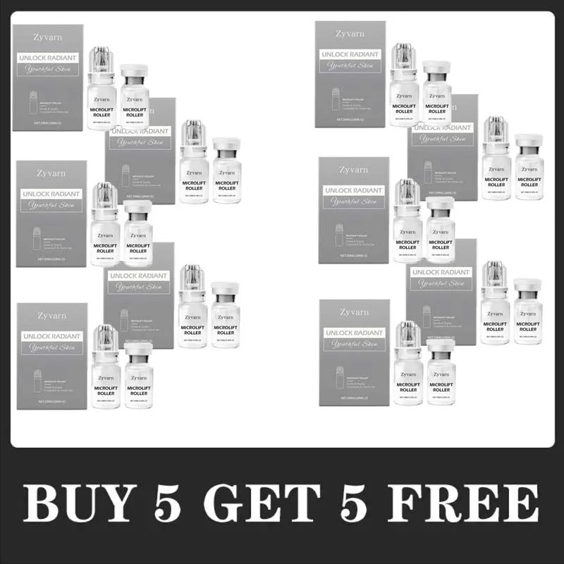 Facial Serum with 0.25mm Microneedles — Deep Hydration and Barrier Repair