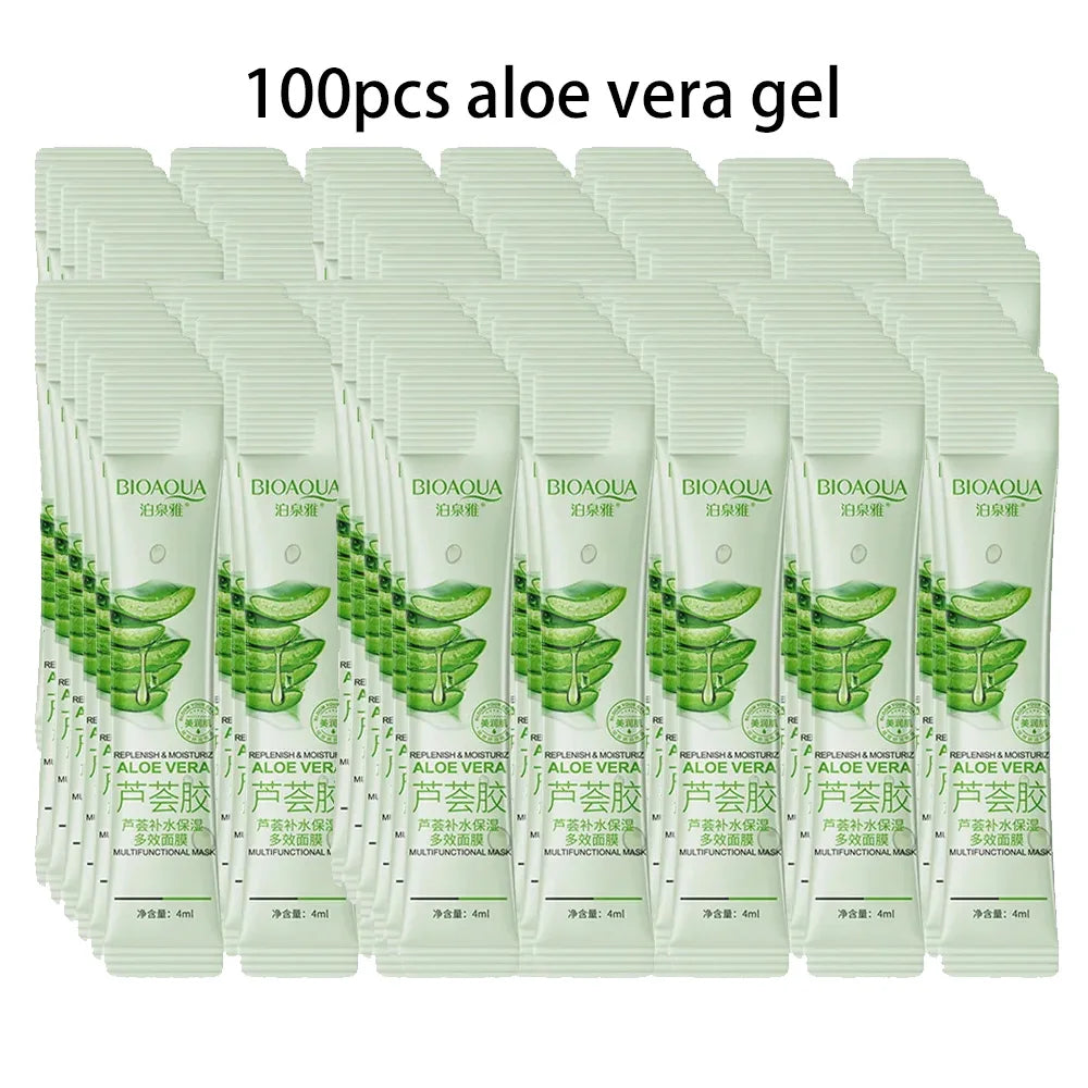 BIOAQUA Rice Sleeping Masks — Hydrating & Collagen Facial Masks (50 or 100 pcs)