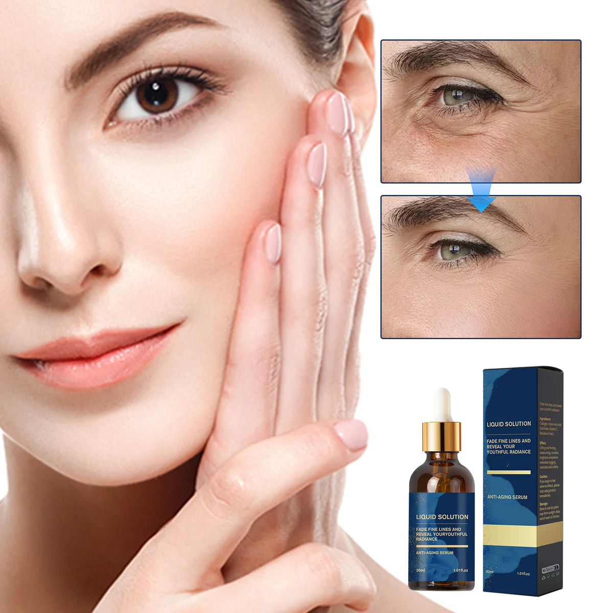 Magic Rejuvenating Anti-Wrinkle Serum — Firming, Lifting & Antioxidant Korean Skincare